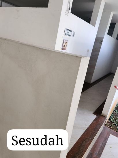 Partisi setelah dibersihkan