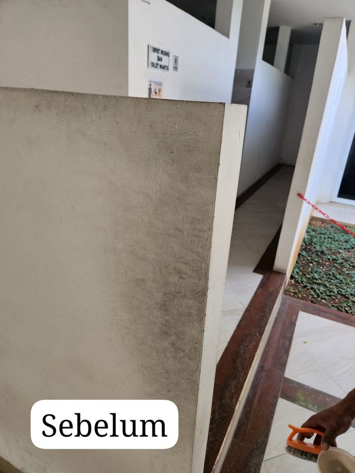 Partisi sebelum dibersihkan